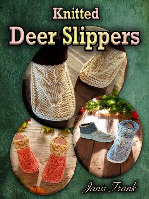 cover image of Knitted Deer Slippers